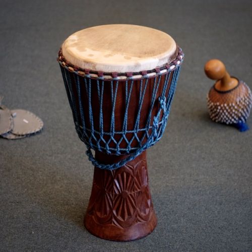 Full Size Djembe (Guinea, Djala Wood)